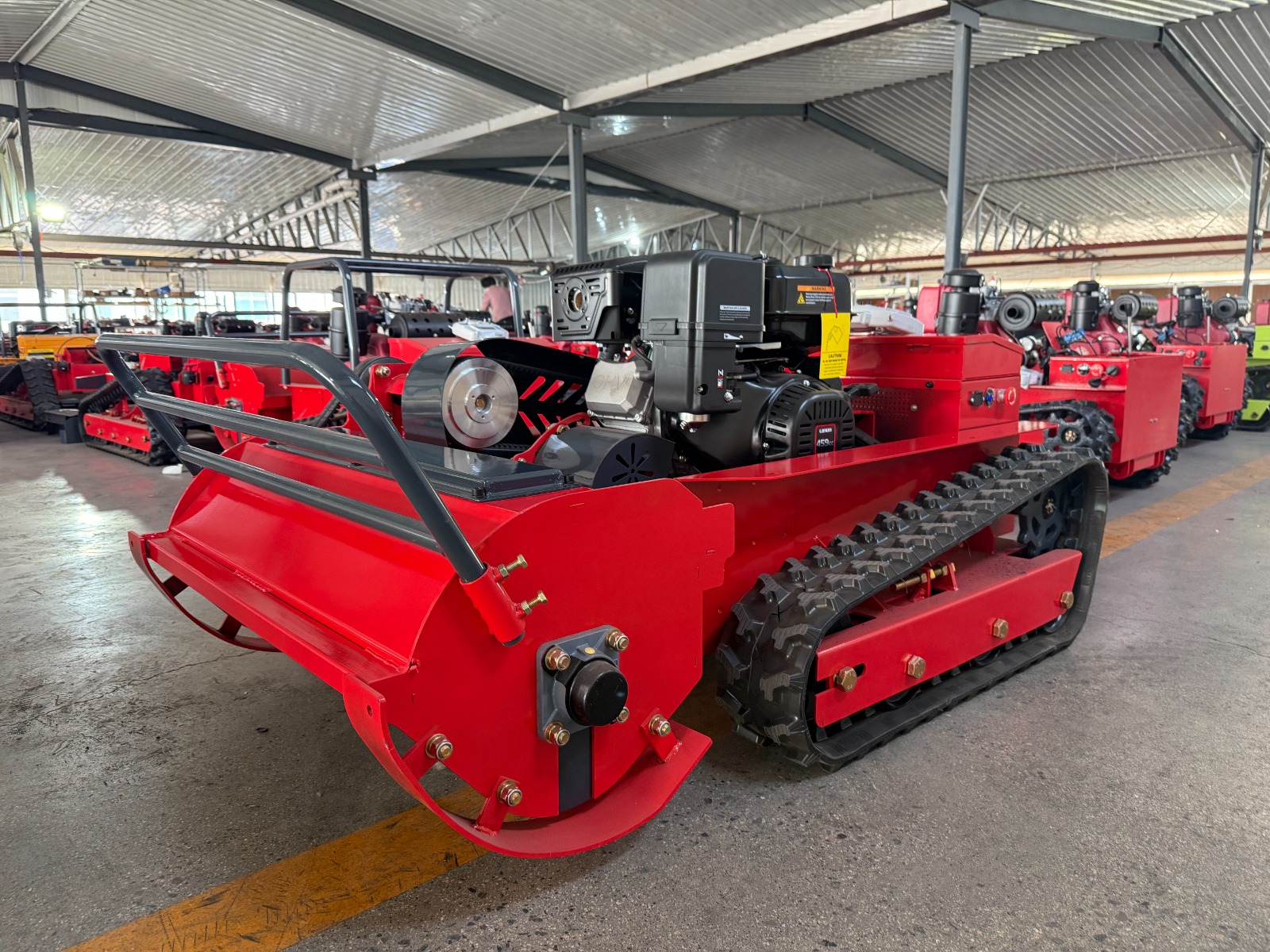 Desbrozadora a Ougas Diesel